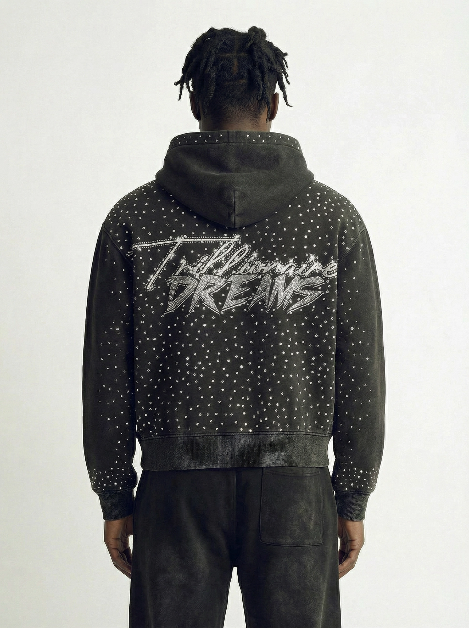 Trillionaire Dreams Black "Empire State" Tracksuit Set