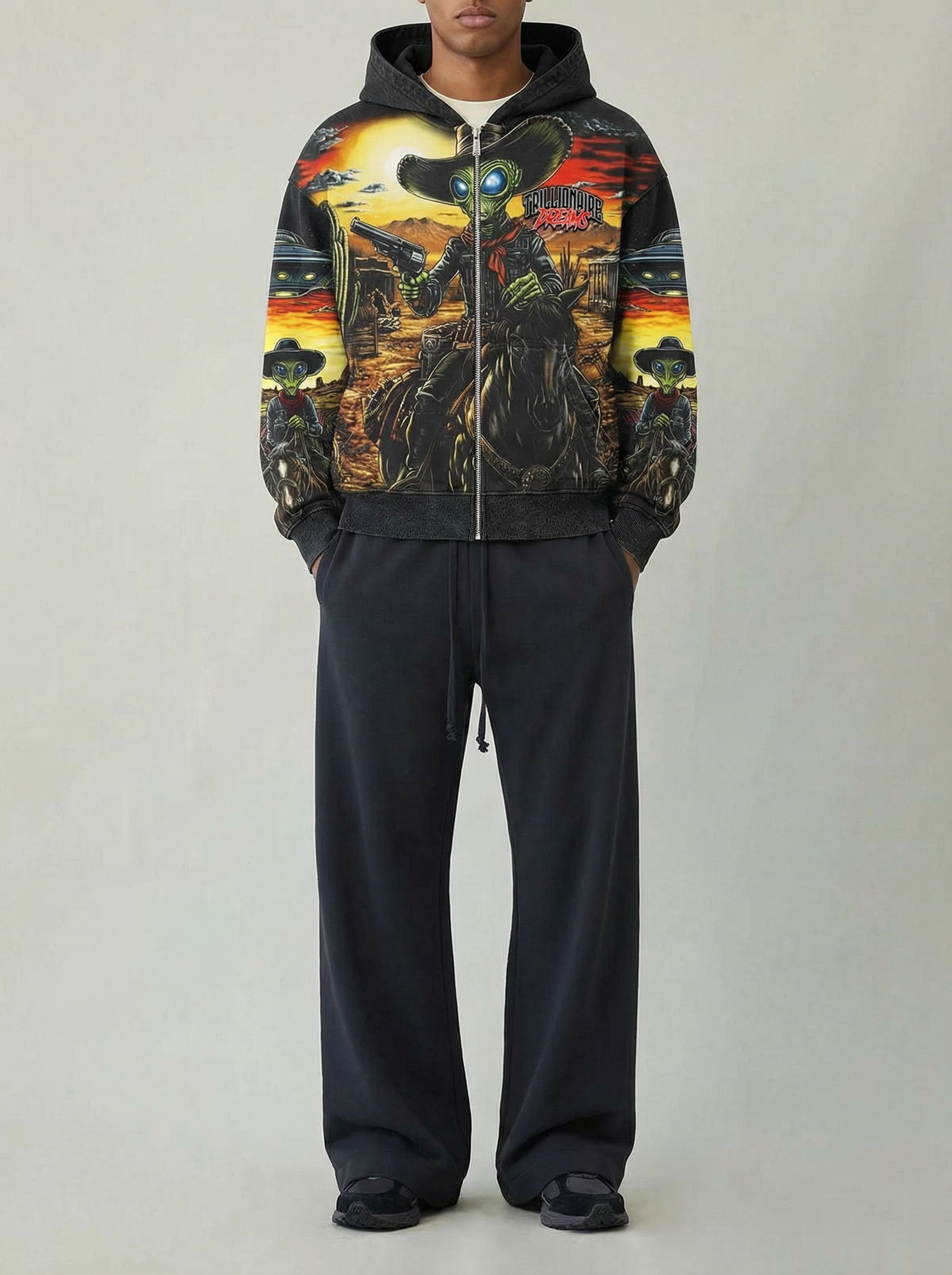 Trillionaire Dreams "Interstellar Outlaw" Zip-Up Hoodie