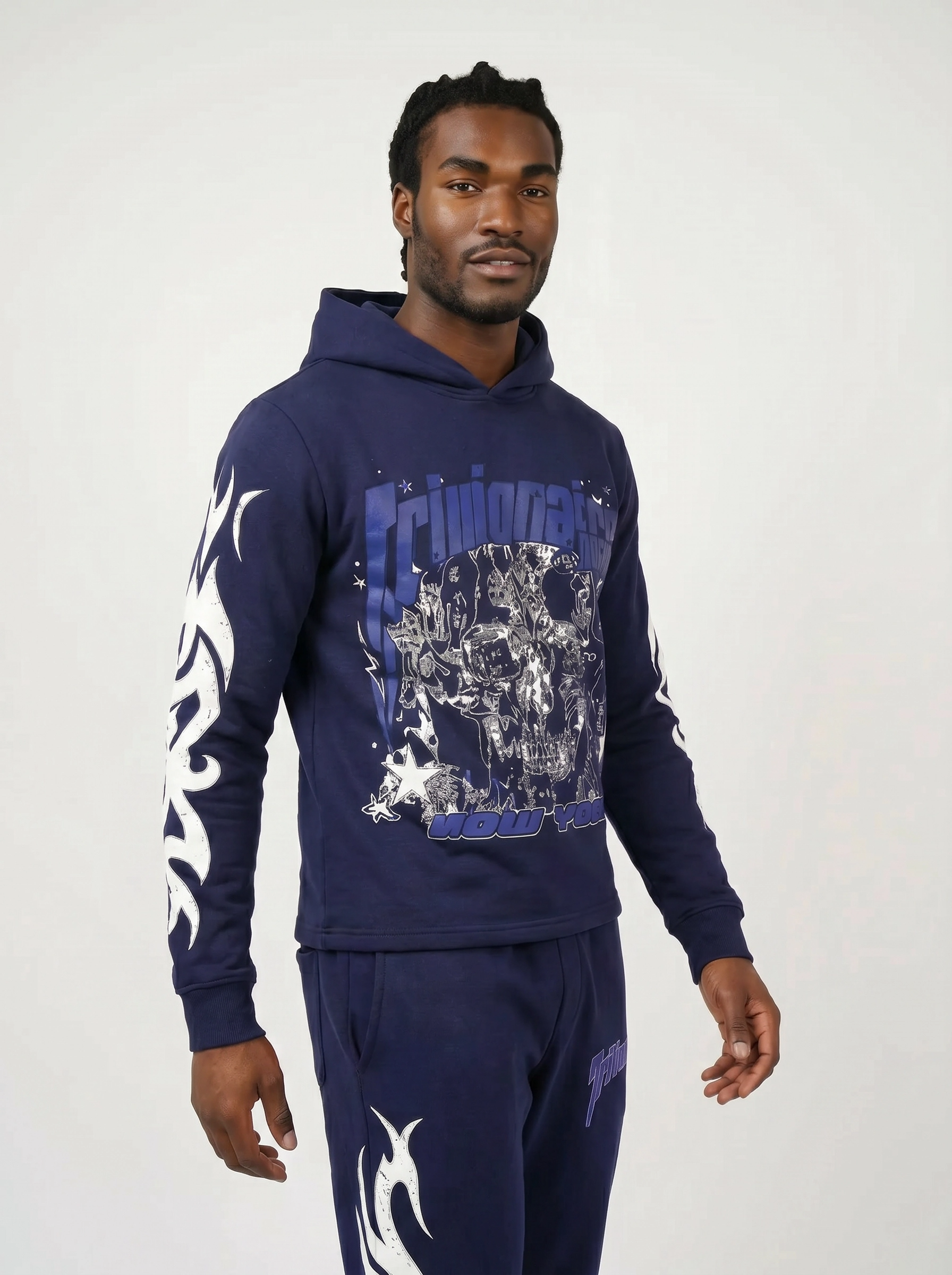 Trillionaire Dreams "Midnight Navy" NYC Tribal Tracksuit Set