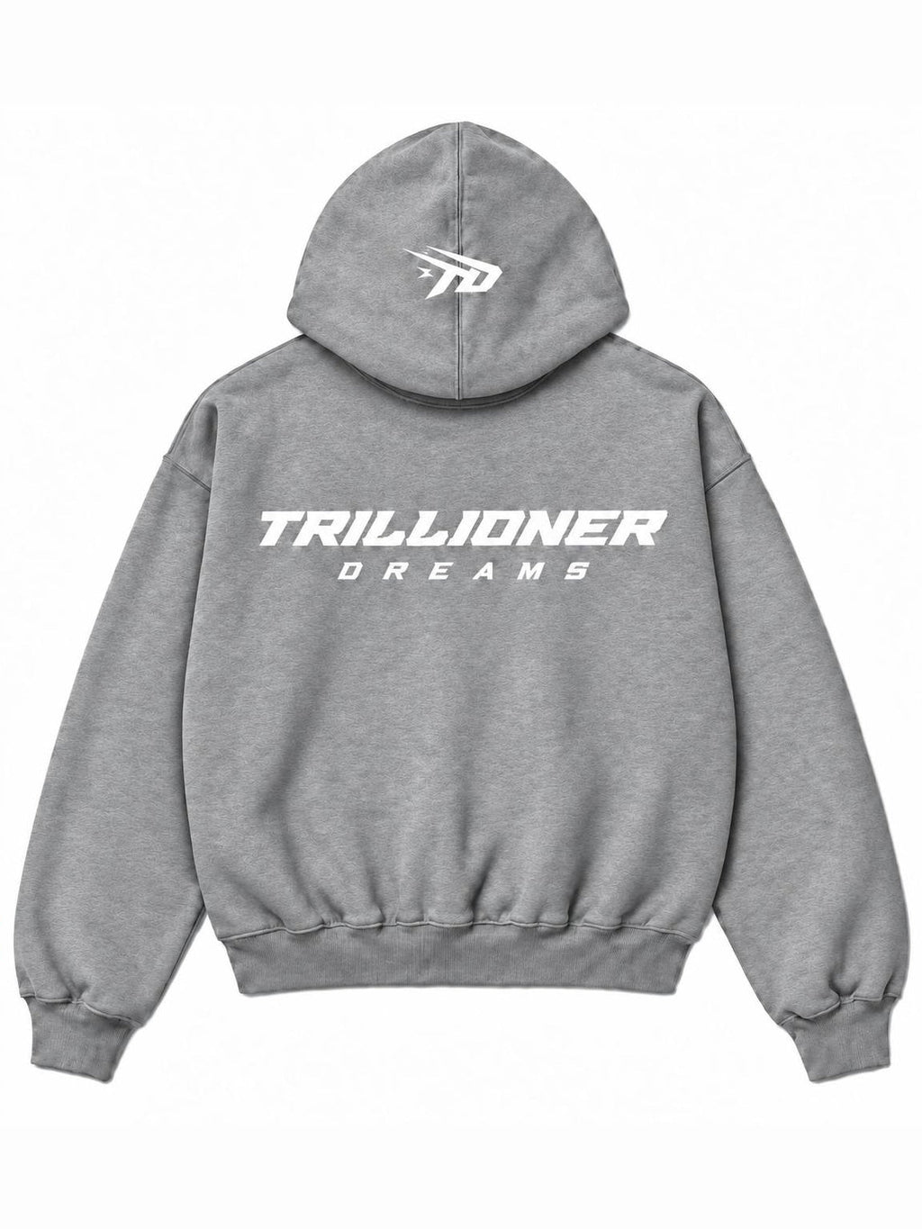 Trillionaire Dreams 2-Piece Heavyweight Sweatsuit Set – Heather Grey