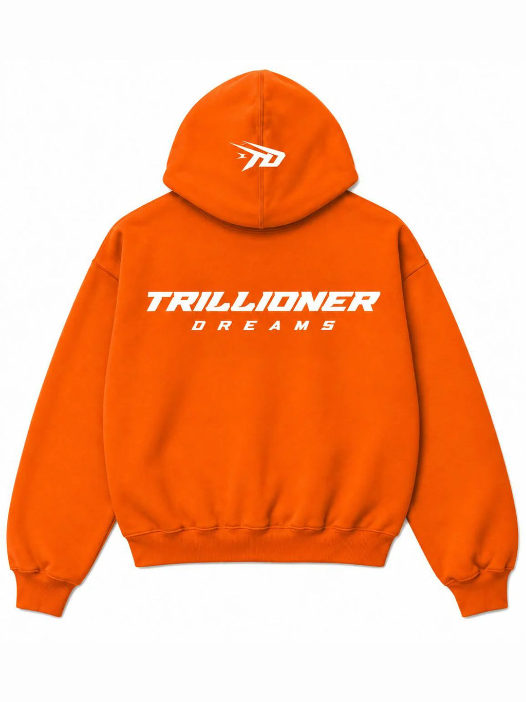 Trillionaire Dreams 2-Piece Heavyweight Sweatsuit Set – Safety Orange